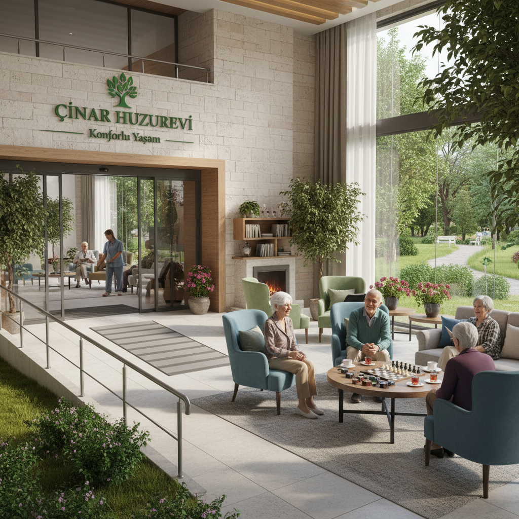 Illustration of En iyi Huzurevi: Çınar Huzurevi ile Konforlu Yaşam